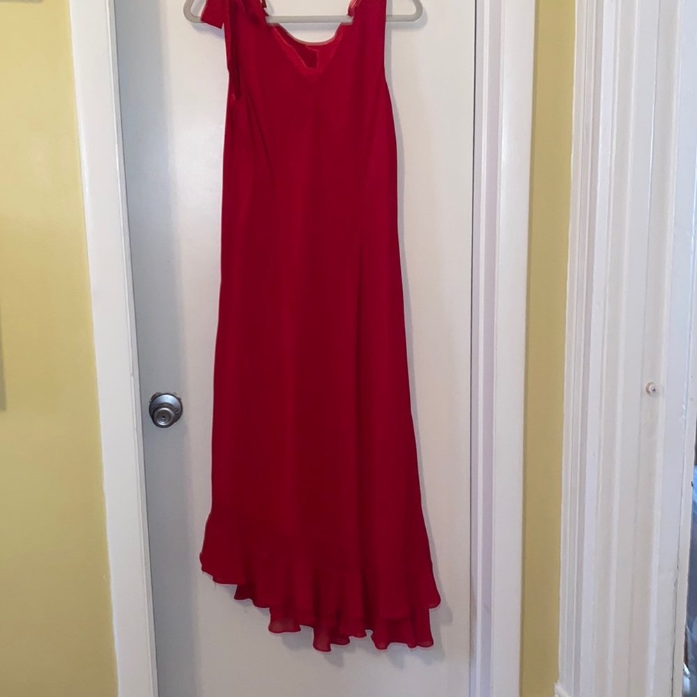 Pretty red dress like new